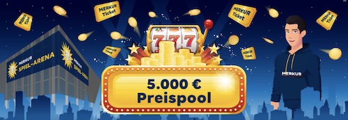 Merkur Spiel verlost Geld und Tickets