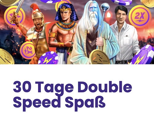 Double Speed Spaß bei Wildz