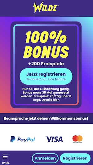 Wildz Bonus