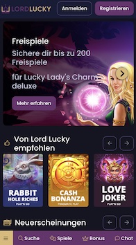 LordLucky Login