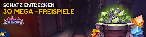 30 Mega-Freispiele bei Jokerstar für Crystal Catcher