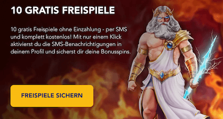 10 Freispiele für den SMS-Newsletter bei Jokerstar